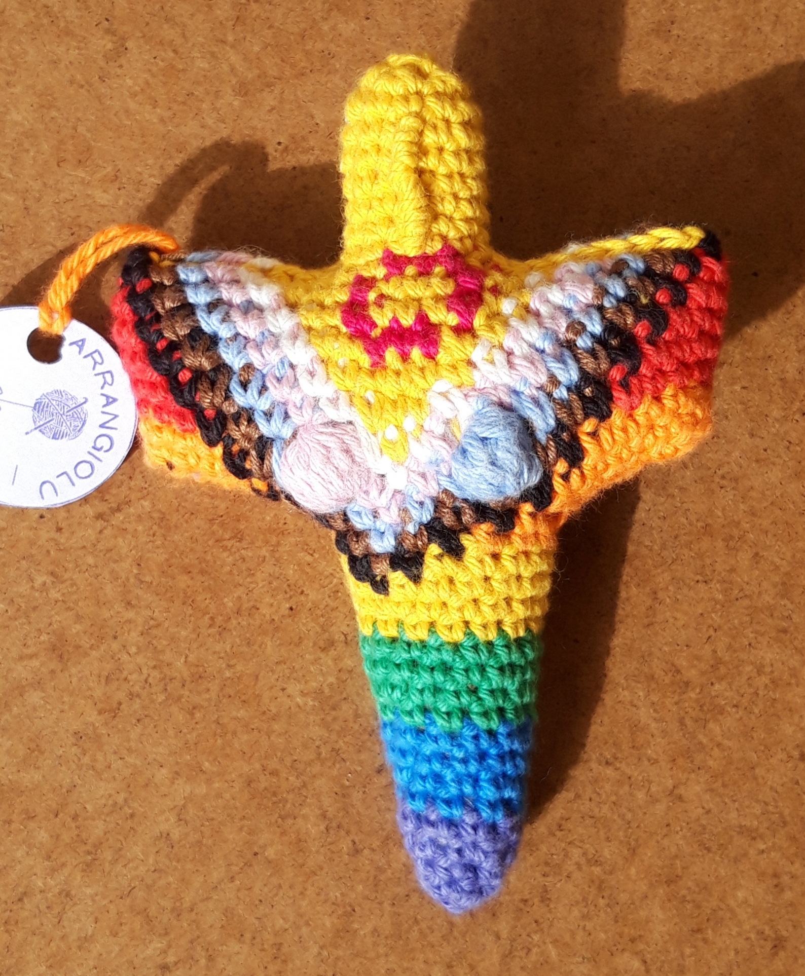 Opere ad uncinetto dea madre queer